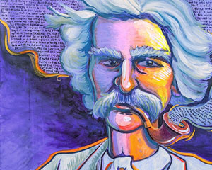 Mark Twain Portrait